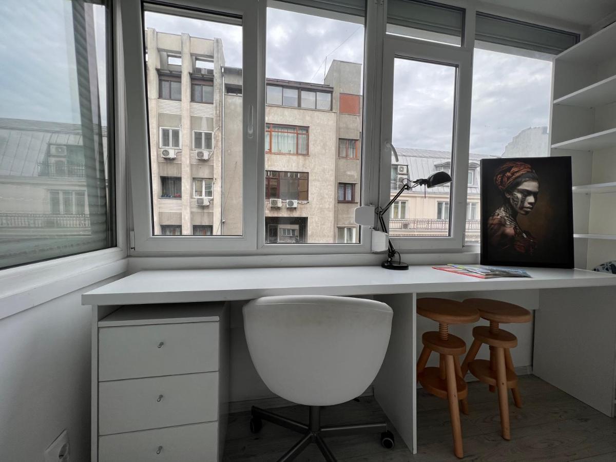 Pearl Center - 2Bdr Leilighet Bucureşti Eksteriør bilde